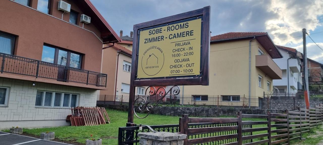 Prenociste-Sobe-Rooms-Aman Bihac Exterior photo